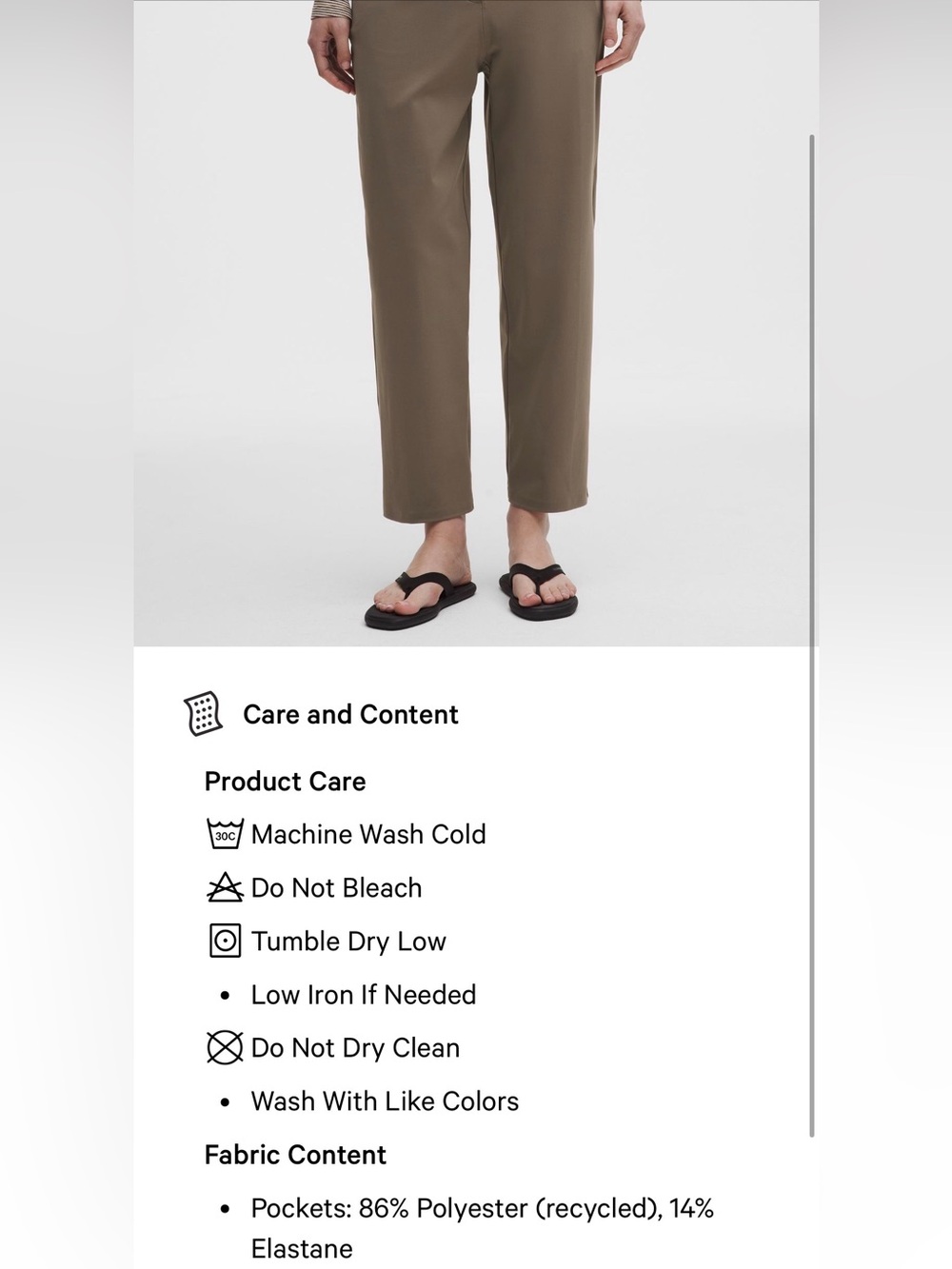 New Lululemon Daydrift High-Rise Trouser *Tall Nomad Size Small 30” Inseam NWT - Picture 12 of 16